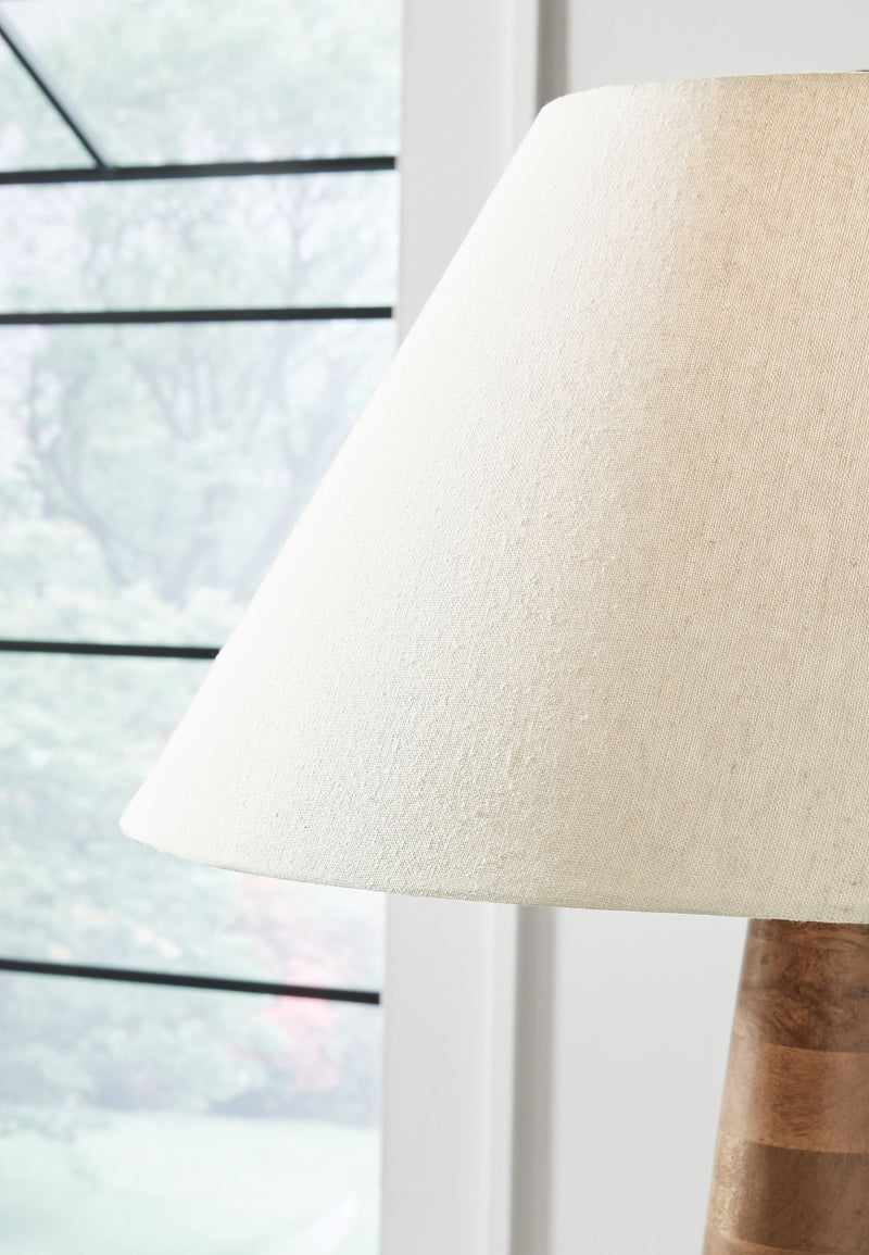Danset - Wood Lamp - R&R Furniture Gallery (Fountain Valley, CA)