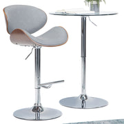 Marana - Multifunctional Handcrafted Bentwood Adjustable Swivel Bar Stool - R&R Furniture Gallery (Fountain Valley, CA)