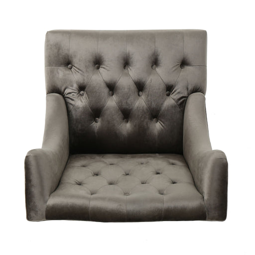 Toddman - Hi - Back Club Chair With Elegant Design - R&R Furniture Gallery (Fountain Valley, CA)