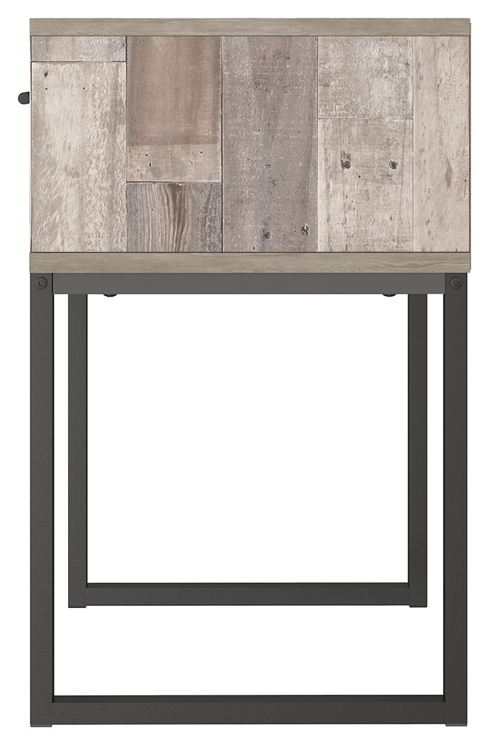 Neilsville - One Drawer Night Stand - Vinyl-Wrapped - Whitewash - R&R Furniture Gallery (Fountain Valley, CA)