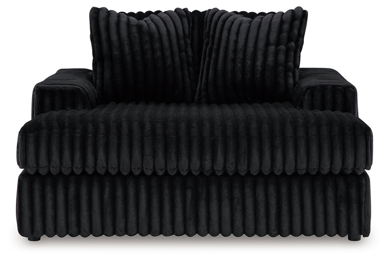 Midnight-Madness - Oversized Chaise - R&R Furniture Gallery (Fountain Valley, CA)