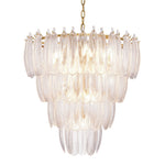 Flora - Chandelier - Clear And Brass