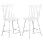 Andrews Windsor Counter Height Dining Side Chair White (Set of 2)