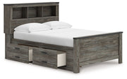 Frandern - Bookcase Panel Bedroom Set With Storage - R&R Furniture Gallery (Fountain Valley, CA)