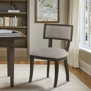 Marie - Upholstered Dining Chair (Set of 2) - Beige - R&R Furniture Gallery (Fountain Valley, CA)