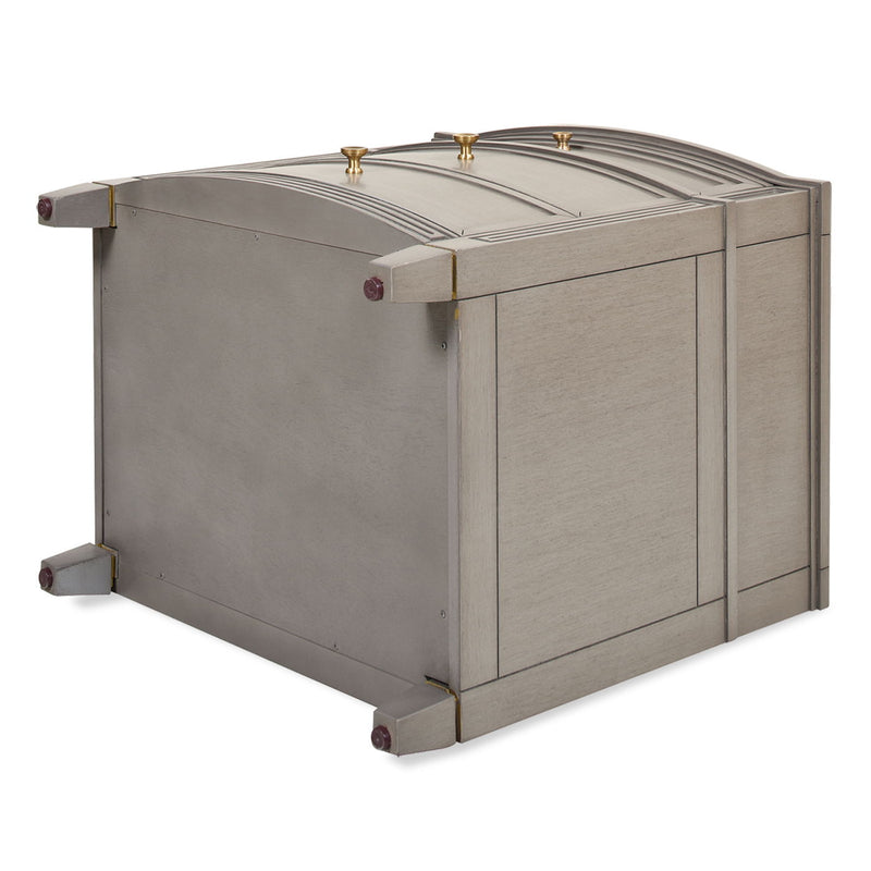 Dauphin - 3 Drawer Accent End Table - R&R Furniture Gallery (Fountain Valley, CA)