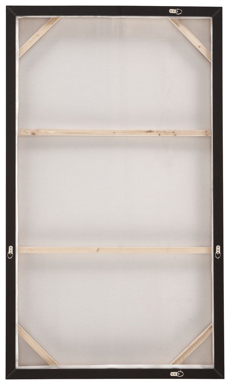 Drewland - Wall Art - Black / Brown / Orange - R&R Furniture Gallery (Fountain Valley, CA)