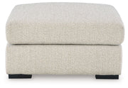 LaureLGrove - Oversized Accent Ottoman - Pebble - R&R Furniture Gallery (Fountain Valley, CA)