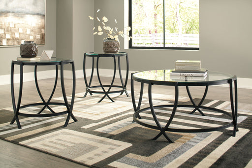 Tarrin - Occasional Table Set (Set of 3) - Black - R&R Furniture Gallery (Fountain Valley, CA)