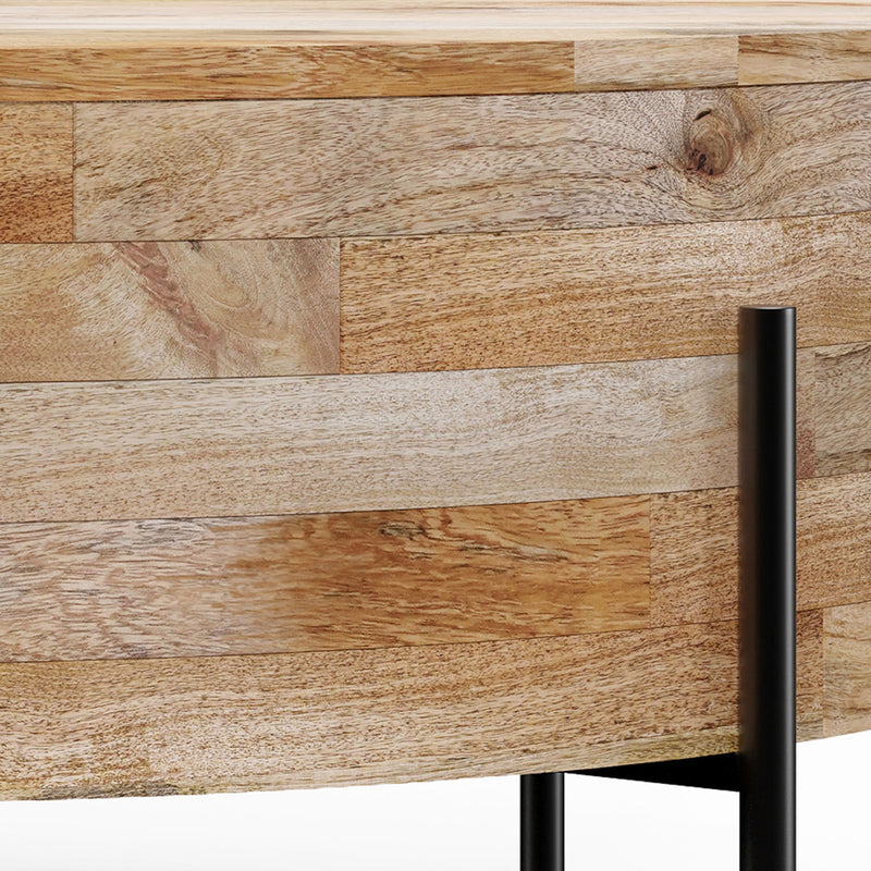 Rayburn - Drum Table - R&R Furniture Gallery (Fountain Valley, CA)