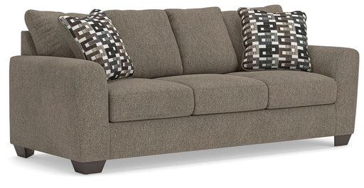 Triston-Peaks - Sofa - Suede - R&R Furniture Gallery (Fountain Valley, CA)