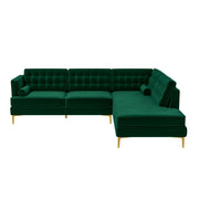 Brooke - Modern Design Sectional Sofa - R&R Furniture Gallery (Fountain Valley, CA)