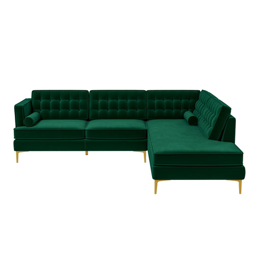 Brooke - Modern Design Sectional Sofa - R&R Furniture Gallery (Fountain Valley, CA)