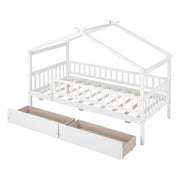 House Bed With 2 Drawers - R&R Furniture Gallery (Fountain Valley, CA)