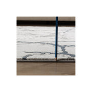 Geometrix - 7'10" X 10'6" Area Rug, Geometric 3D Effect - Ivory / Gray - R&R Furniture Gallery (Fountain Valley, CA)