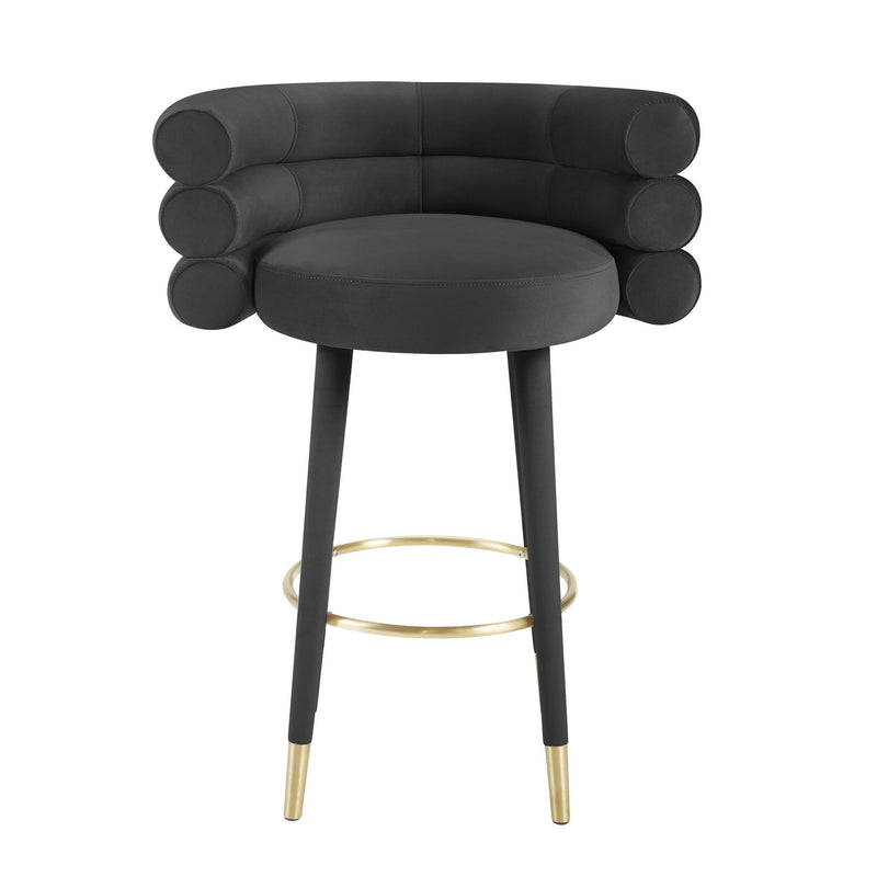 Betty - Velvet Barstool - R&R Furniture Gallery (Fountain Valley, CA)