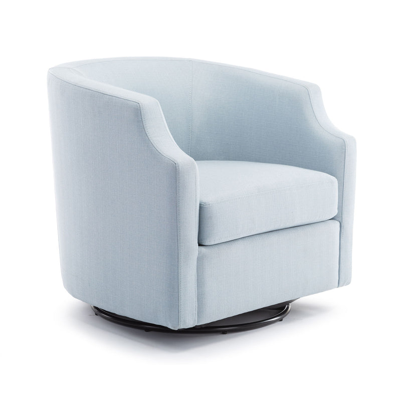 Isabelle - Swivel Glider Barrel Chair - R&R Furniture Gallery (Fountain Valley, CA)