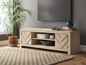 Cayboni - LG TV Stand With Fireplace Option - R&R Furniture Gallery (Fountain Valley, CA)