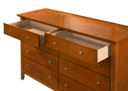 Glory Furniture Hammond elegant casual dresser with multiple drawers, ideal for bedroom or living room storage.