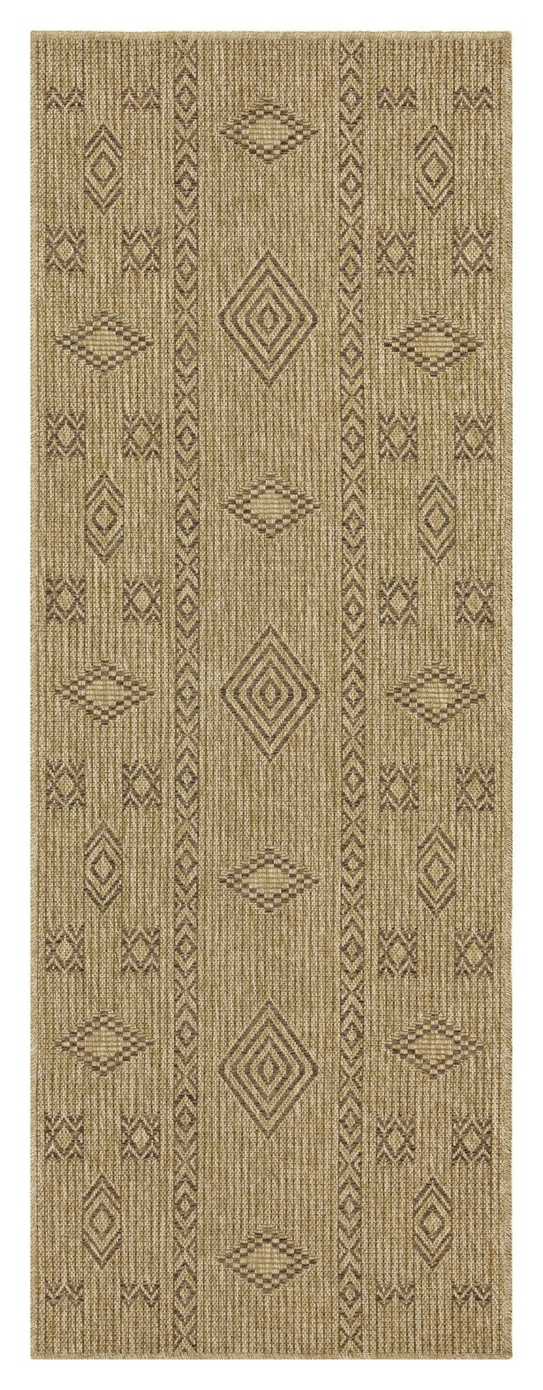 Earth - 2'7" X 7'3" Indoor, Outdoor Area Rug - Jute, Mocha - R&R Furniture Gallery (Fountain Valley, CA)