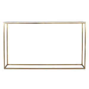 Redmond - Sofa Counter Table - Gold / White