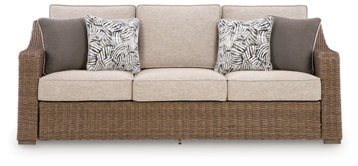 Laguna Heights - Sofa With Cushion - Beige - R&R Furniture Gallery (Fountain Valley, CA)
