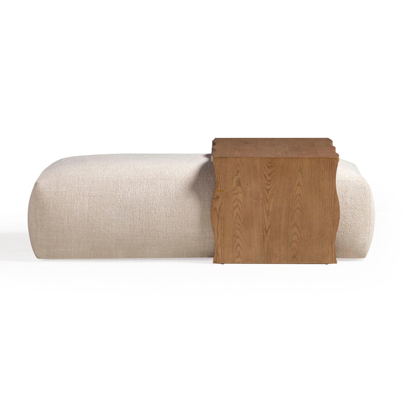 Spencer - Ottoman With Bridge Table - R&R Furniture Gallery (Fountain Valley, CA)
