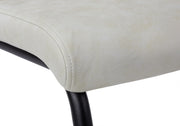 Dining Chair, Side, Upholstered For Dining Room, Contemporary & Modern (Set of 2) - R&R Furniture Gallery (Fountain Valley, CA)