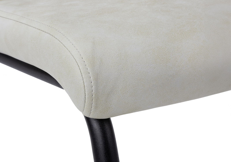 Dining Chair, Side, Upholstered For Dining Room, Contemporary & Modern (Set of 2) - R&R Furniture Gallery (Fountain Valley, CA)