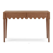 TOV Furniture Oodle desk with a sleek wooden surface and minimalist design, ideal for modern writing and workspace setup.