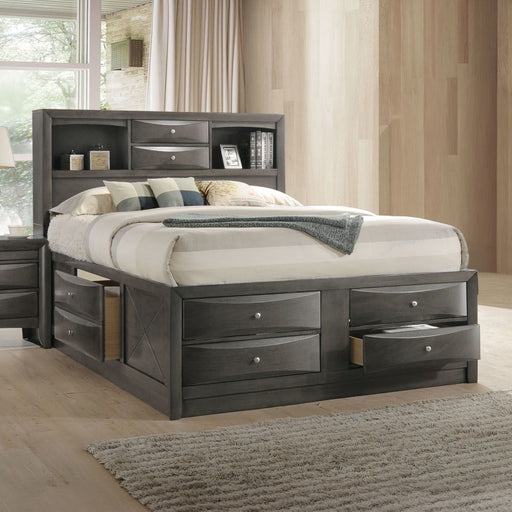 Ireland - Bed w/Storage - R&R Furniture Gallery (Fountain Valley, CA)