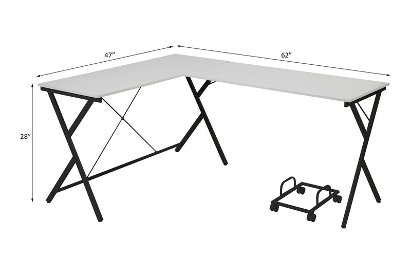 Dazenus - Computer Desk - Black - R&R Furniture Gallery (Fountain Valley, CA)