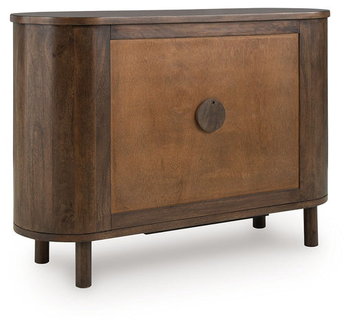 Mayridge - Accent Cabinet - Medium Brown - R&R Furniture Gallery (Fountain Valley, CA)