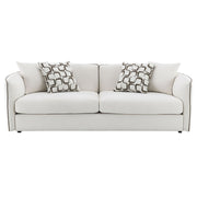 Yolanda - Sofa With 4 Pillows - Beige Chenille - R&R Furniture Gallery (Fountain Valley, CA)