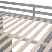 DreamHaus loft bed with built-in drawers, desk, and wardrobe, featuring a sturdy frame and space-saving design for bedroom use.