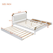 Storage Platform Bed, With 2 Big Drawers, Trundle - R&R Furniture Gallery (Fountain Valley, CA)