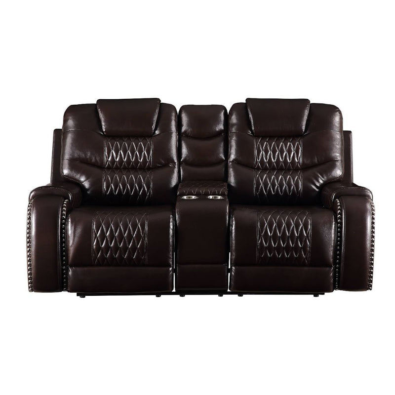 Braylon - Love w/Console (Motion) - R&R Furniture Gallery (Fountain Valley, CA)