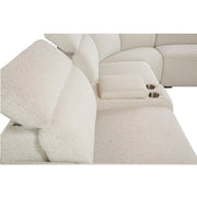 Dayana - Power Motion Sectional Sofa - Beige Boucle - R&R Furniture Gallery (Fountain Valley, CA)