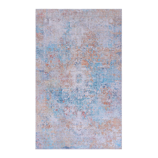 Maval - 6' X 9' Washable Area Rug - Yellow - R&R Furniture Gallery (Fountain Valley, CA)
