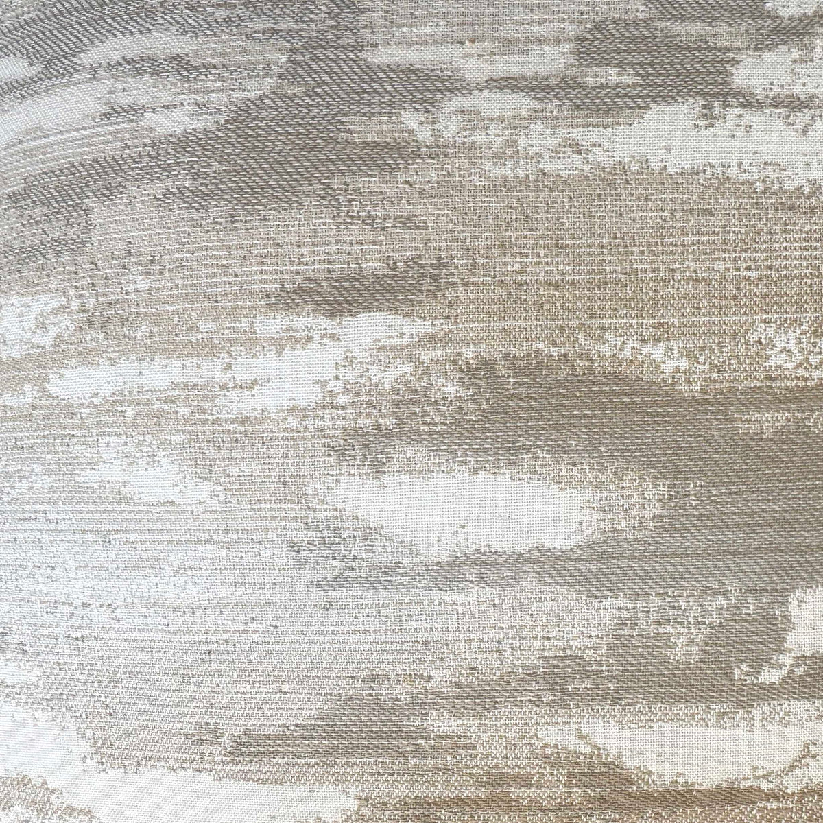 Abstract Waves - Outdoor Pillow - Brown