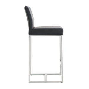 Denmark - Stainless Steel Counter Stool (Set of 2) - R&R Furniture Gallery (Fountain Valley, CA)