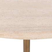 Malani - Travertine Gathering Table - R&R Furniture Gallery (Fountain Valley, CA)