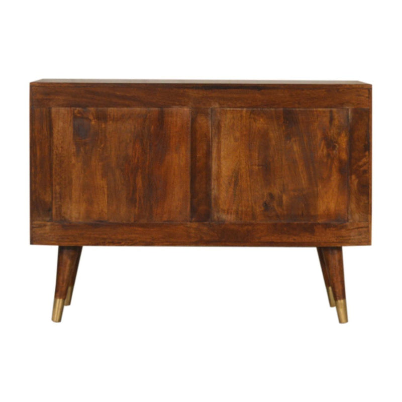 Manila - Sideboard, 3 Drawer - Chestnut - R&R Furniture Gallery (Fountain Valley, CA)