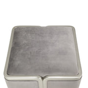 Linea - Ottoman - Gray Pearl / SilverMist - R&R Furniture Gallery (Fountain Valley, CA)