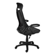 Office Chair, Adjustable Height, Swivel, Ergonomic, Armrests, Contemporary & Modern - R&R Furniture Gallery (Fountain Valley, CA)