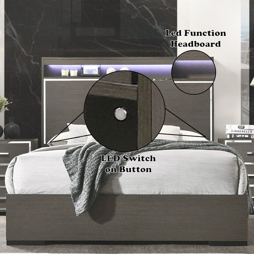 Escher - Bed - R&R Furniture Gallery (Fountain Valley, CA)