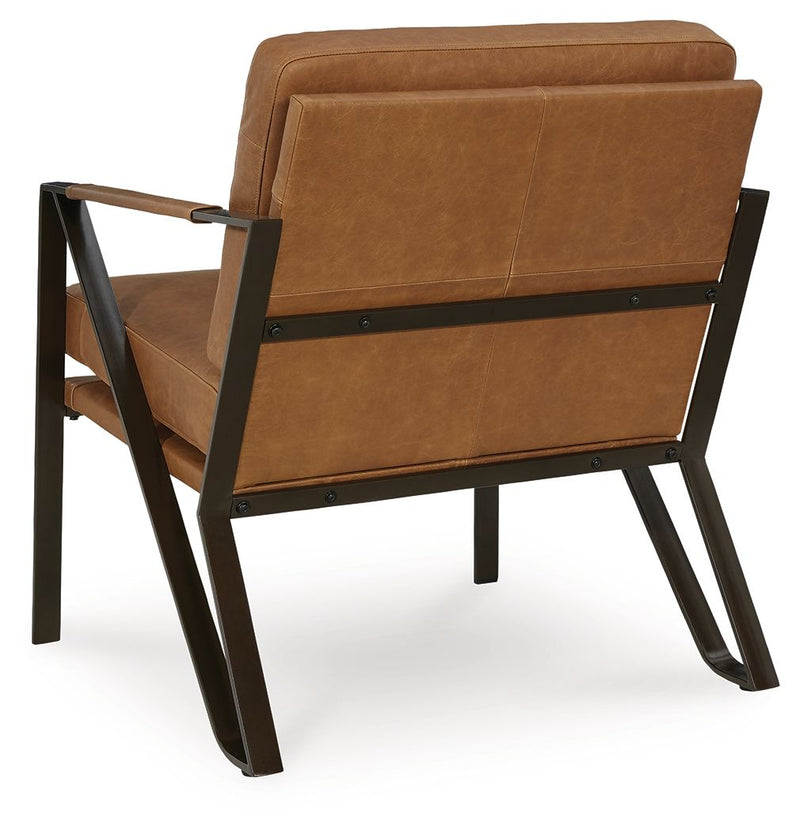 Garronmont - Accent Chair - Caramel - R&R Furniture Gallery (Fountain Valley, CA)