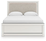 Zuraleus - Upholstered Panel Platform Bed With Roll Slats - R&R Furniture Gallery (Fountain Valley, CA)