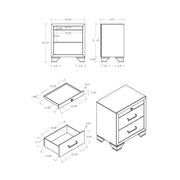 Civic - Nightstand - R&R Furniture Gallery (Fountain Valley, CA)