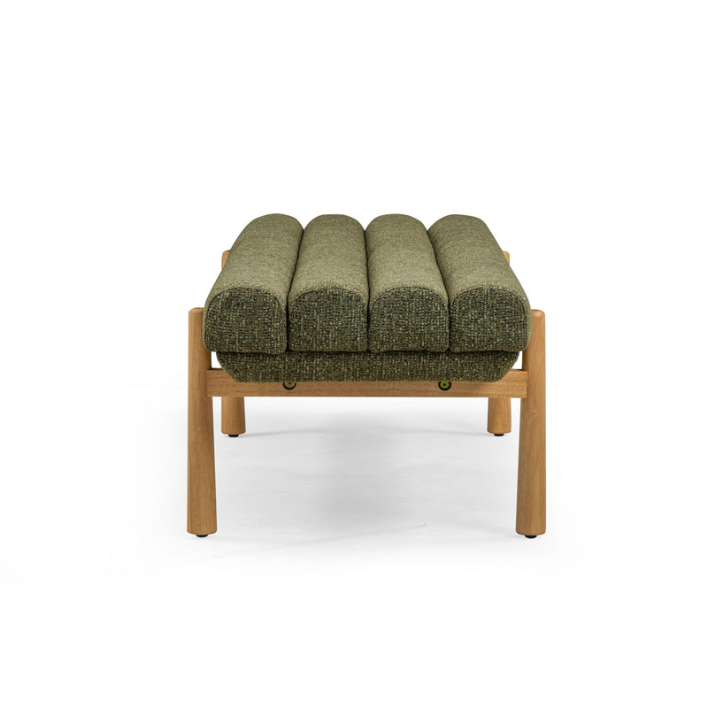 Julianna - Textured Fabric Bench - R&R Furniture Gallery (Fountain Valley, CA)